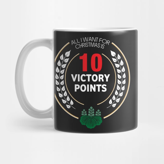 All I Want For Christmas Is 10 Victory Points - Board Games Design - Board Game Art by MeepleDesign